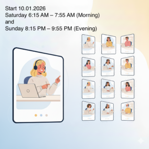 Start Date: 10.01.2026 - Learning German - Large Group Language Course: 2 Sessions per Week, 100-Minutes (Max. 20 Students)